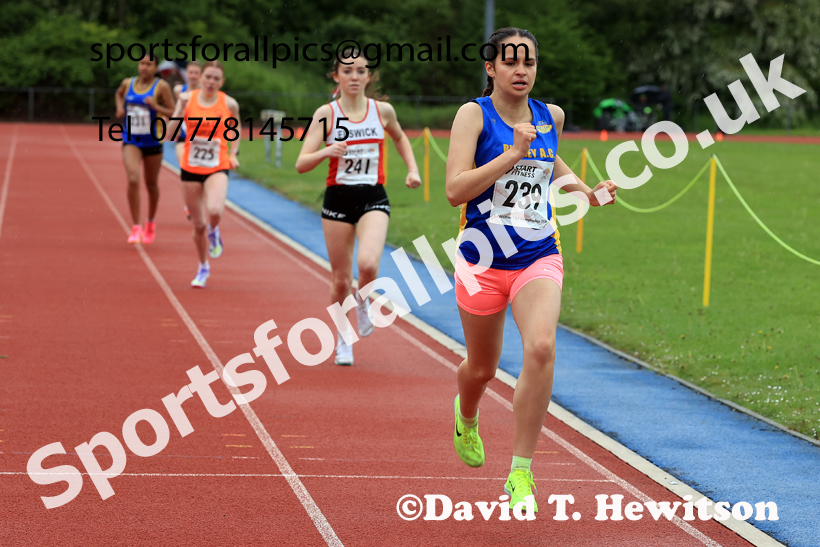 800 metres, 2026 North Eastern Track and Field Champs, Shildon, County Durham. Photo: David T. Hewitson/Sports for All Pics